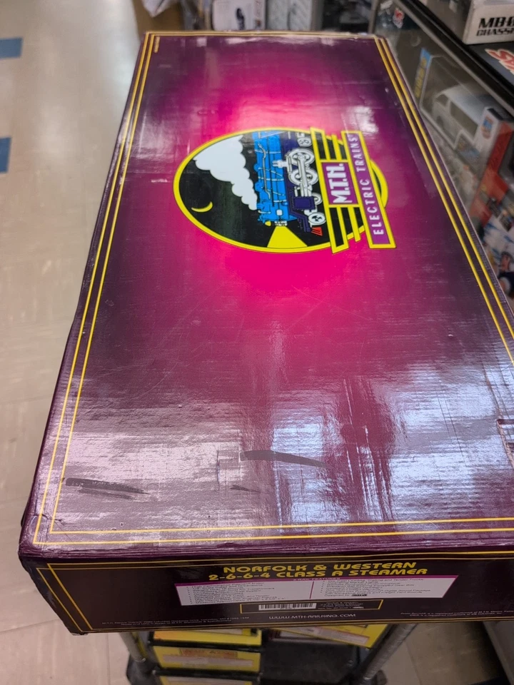 MTH Norfolk & Western 2-6-6-4 Class A Steamer 20-3036-1 - Image 2 of 2