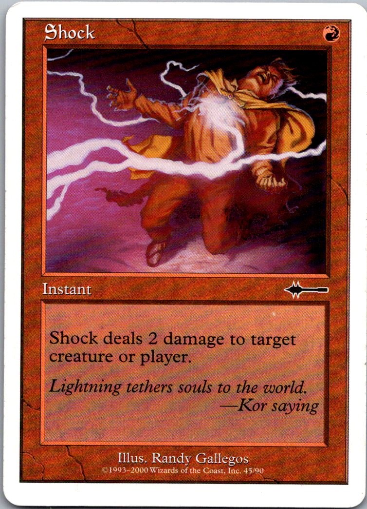 Shock 45 Common Beatdown Box Set Magic: The Gathering Near Mint