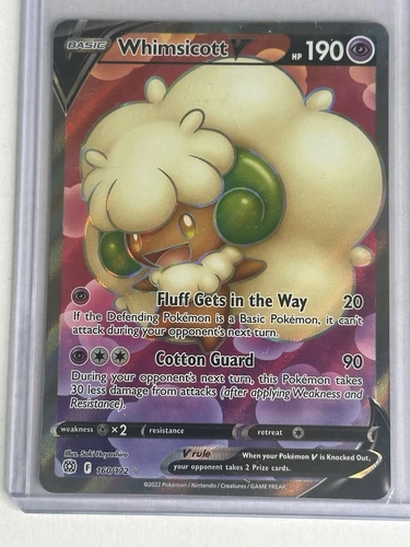 Whimsicott V 160/172 Ultra Rare Holo - 2022 Pokemon Brilliant Stars NM