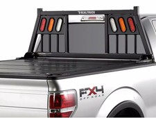 Realtruck Backrack Three Light Headache Rack - Black Frame Only No Hardware