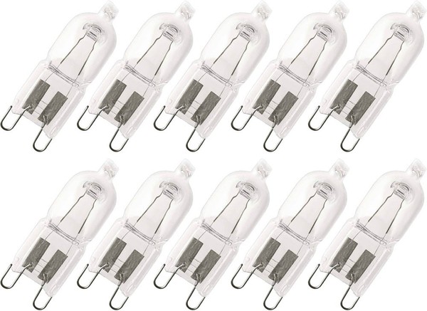 10X Osram Halogenlampe Halopin Pro 66733 G9 230V 33W Stiftsockellampe Halogen-image