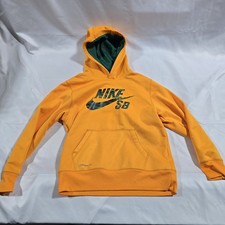 Youth Nike SB Icon Pullover Hoodie Cinder Orange Camo Medium M Therma Fit