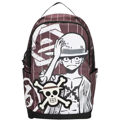 Bioworld One Piece Luffy Character Art Large Graphic Backpack Anime Bag NEW!