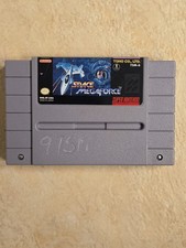 Space Megaforce SNES Super Nintendo Cart Only Authentic Tested Toho Aleste Shmup