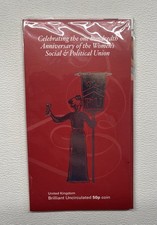 2003 50P SUFFRAGETTE FIFTY PENCE - BRILLIANT UNCIRCULATED - BU - COIN PACK - 009