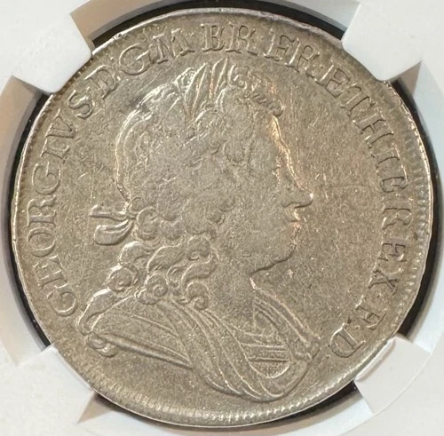 1716 Great Britain 1 Crown Silver King George I NGC VF Details