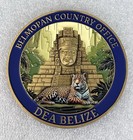 Drug Enforcement Belize Belmopan Country Office Federal DEA Police Coin — photo 1