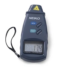  20713A Digital Tachometer, Noncontact Laser Photo Sensor with 2.5 to 99,999 
