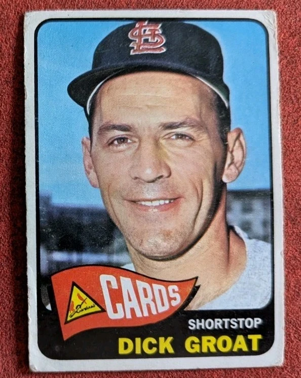 Dick Groat trading card