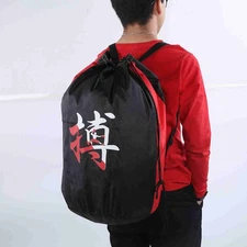 () Unisex Gym Sports Rope Drawstring Bag - Oxford Cloth Storage Backpack