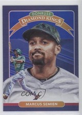 2020 Panini Donruss Diamond Kings Holo Blue Marcus Semien #10 uk2