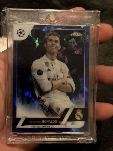 2022-23 Topps Chrome Sapphire UEFA Club Competitions Cristiano Ronaldo