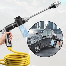 SZTAA High Pressure Car Wash Spray Nozzle, Adjustable 1-Pack Garden Hose Gun