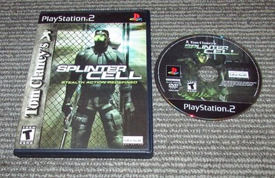 Tom Clancy's Splinter Cell for Playstation 2 PS2 Fast Shipping