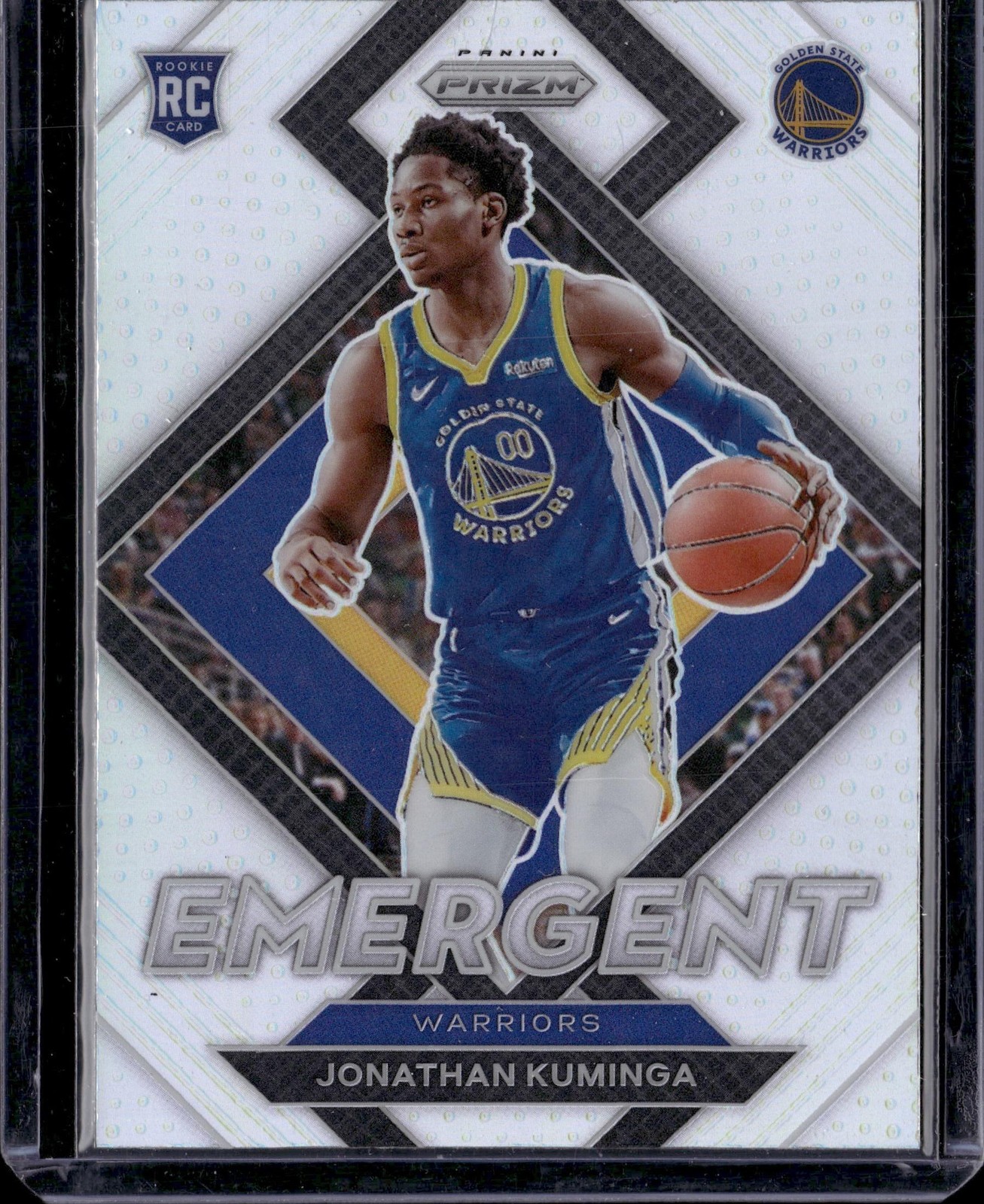 2021-22 Panini Prizm #5 Jonathan Kuminga Emergent Prizms Silver Pal's Sports