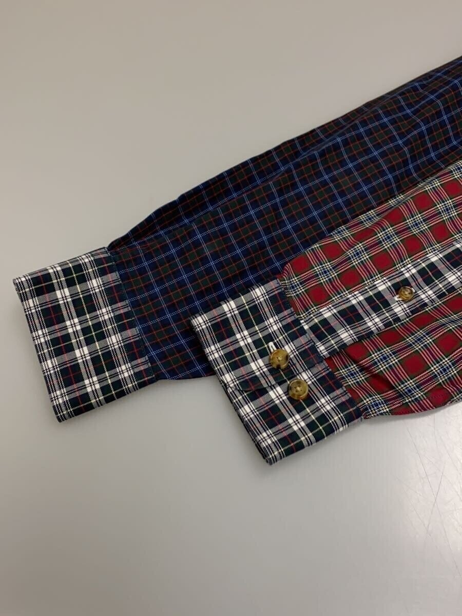 BROOKS BROTHERS Long Sleeve Shirt, Size Small, Cotton, Multicolor Check, 24167-7 thumbnail 5