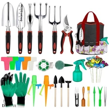 83-Piece Complete Gardening Kit with Succulent Tools - Ergonomic & Heavy-Duty