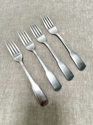 1847 Rogers Bros International Liberty Stainless Dinner Forks Flatware Set Of 4