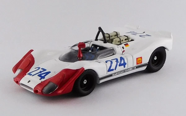 Best Model BEST9670 1:43 Porsche 908-02 Targa Florio 1969 Diecast-image