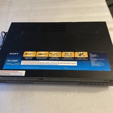 Sony SLV D380P DVD Player VHS VCR Combo Recorder Progressive Scan No Remote
