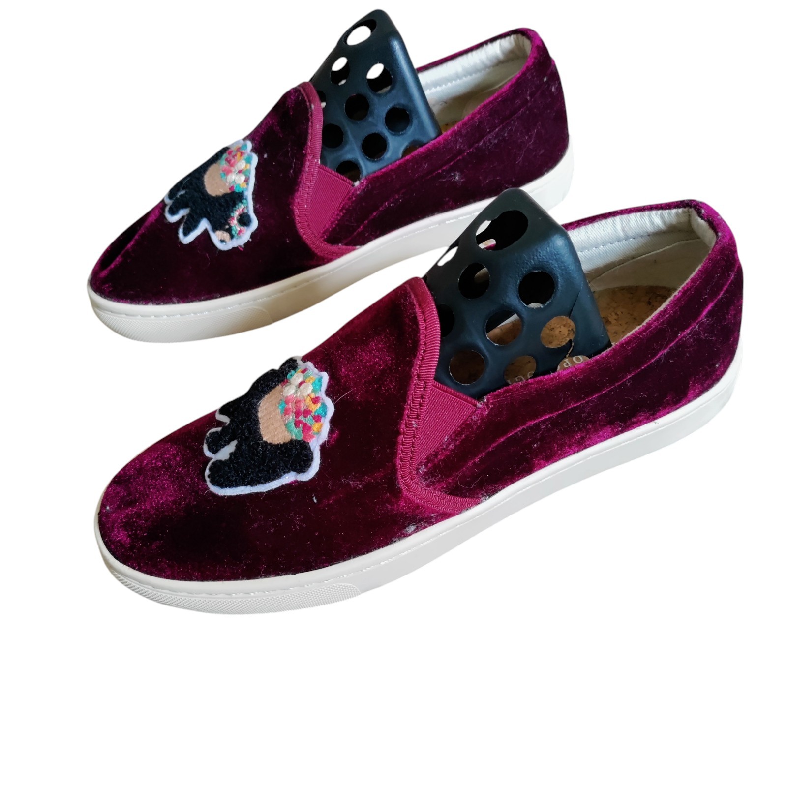Women's 7 Bear Berry Slip On Cork Nwob