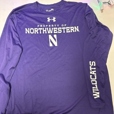 Northwestern Wildcats Under Armor. Size Large. New