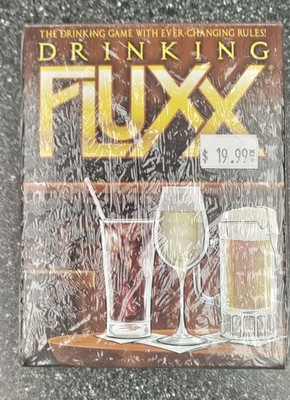Drinking Fluxx - The Drinking Game With Ever-Changing Rules For 2-6 Players