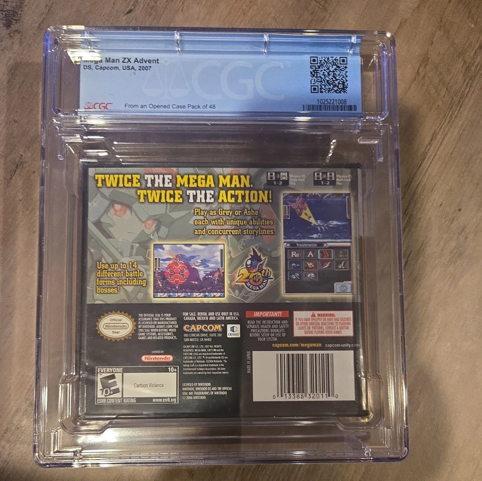 Mega Man ZX Advent DS New CGC Graded 10 A++ FACTORY SEALED Nintendo Capcom - Image 2 of 2