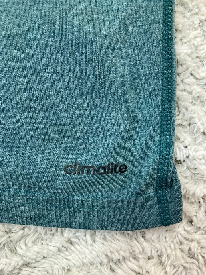 T-shirt de sport adidas Climalite bleu canard 2XL Homme #607 - Photo 4/4