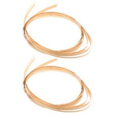 2 Bundles DIY bamboo weaving material of Basket Weaving Strips Bamboo Wide