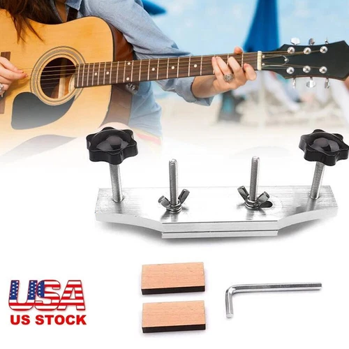 Acoustic Guitar Fixture Bonding Bridge Clamp DIY Luthier Tool For Bridge Repair