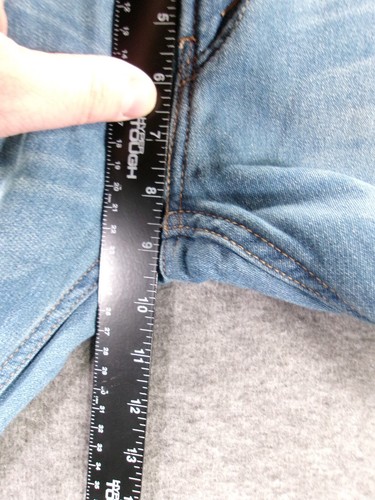 Levis 511 Jeans Youth 12 Blue Slim Stright Light Wash Faded Causal Knit 26X26 - Picture 5 of 15