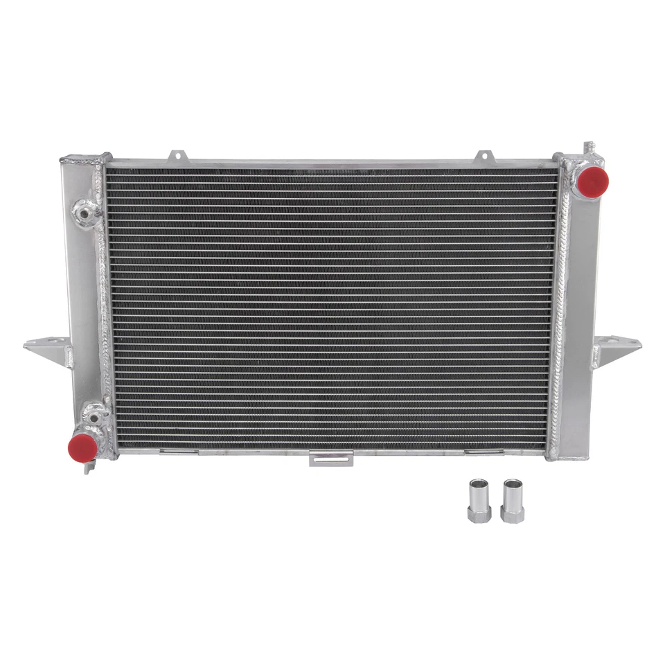 2 Row Aluminum Radiator Fit 1998-2004 2000 Volvo V70 C70 S70 2.3L/2.4L L5 Foto 2 de 4