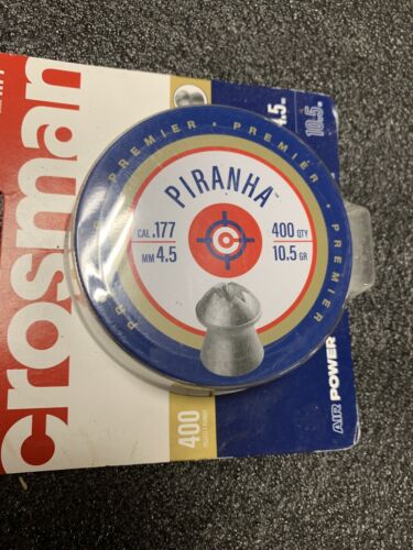Crosman Premier LPPH77 .177-Caliber Piranha Pellets (400-Count)