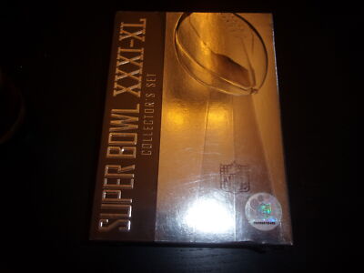 NFL Super Bowl Collections: Super Bowl XXXI-XL DVD | eBay