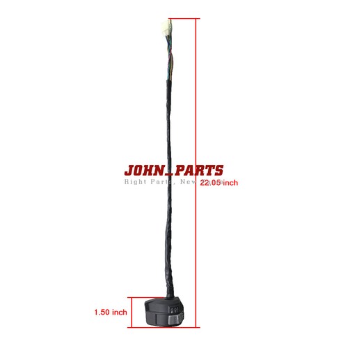 Se adapta al manillar interruptor de faro interruptor de arranque y parada de arranque y apagado Yamaha Grizzly 600 YFM600 - Imagen 10 de 11
