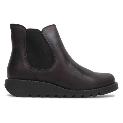 Fly London Womens Boots SALV Chelsea Ankle Casual Wedge Leather - Picture 26 of 77