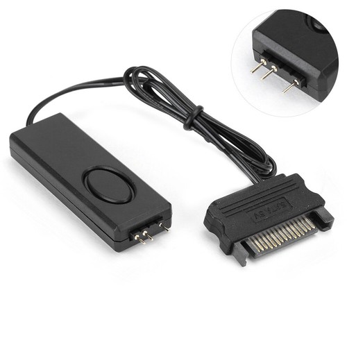 3-Pin RGB Computer Fan Cooling Fan LED RF Remote Control PC 5V Symphony ARGB BGS - Afbeelding 11 van 12