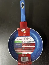 frying pan Blue Marble non stick8.5” Cookinex 2.5” Have Duty Edge With Spatula