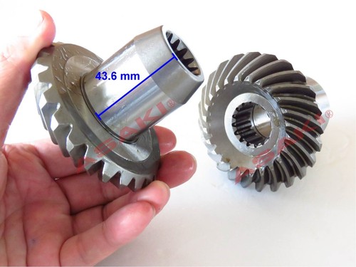 Engranaje superior para MERCURY MERCRUISER Alpha One Gen II 43-853640A2 18-6350,1,62:2,00 - Imagen 2 de 6