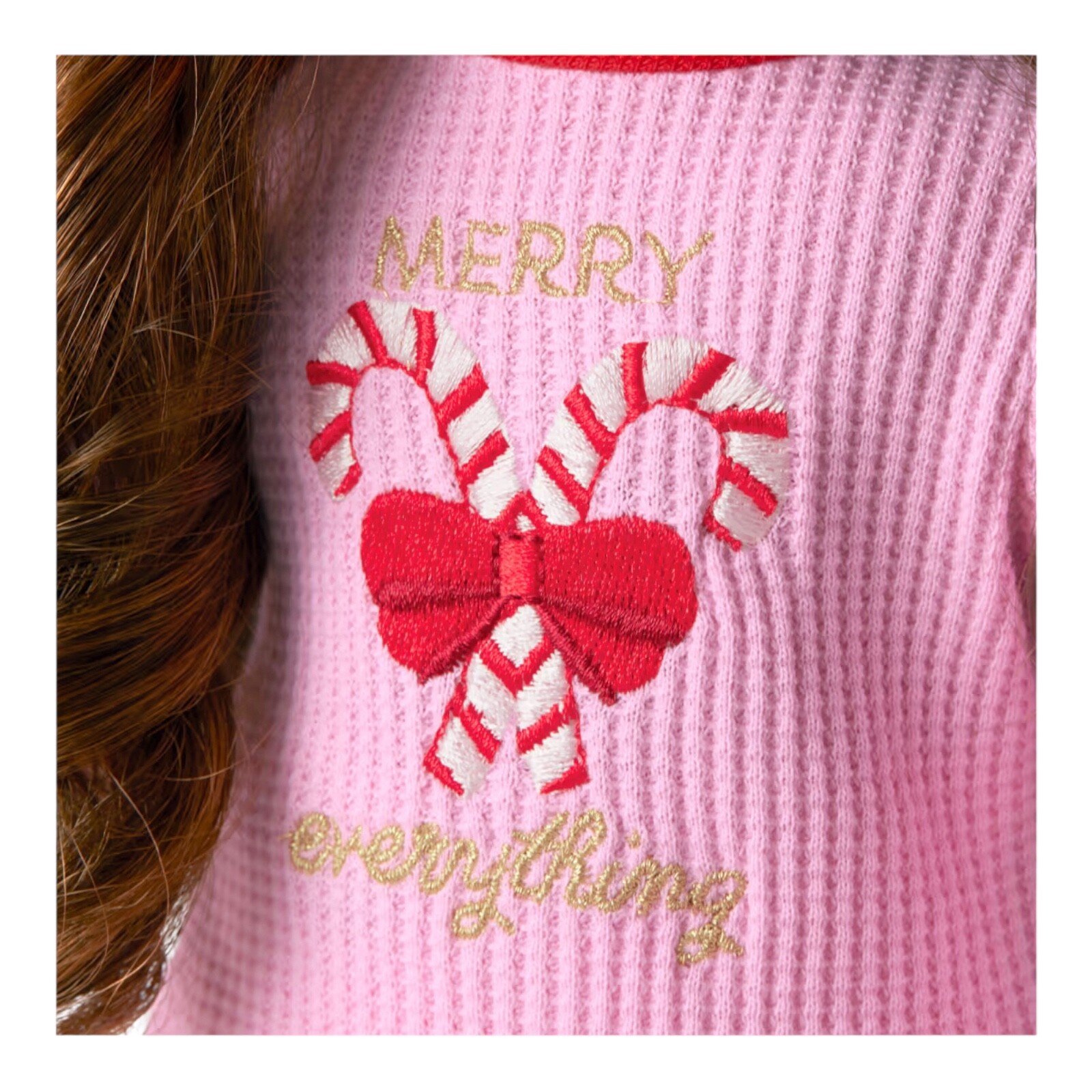 NEW American Girl MERRY EVERYTHING DOLL PAJAMAS Sweet Candy Cane