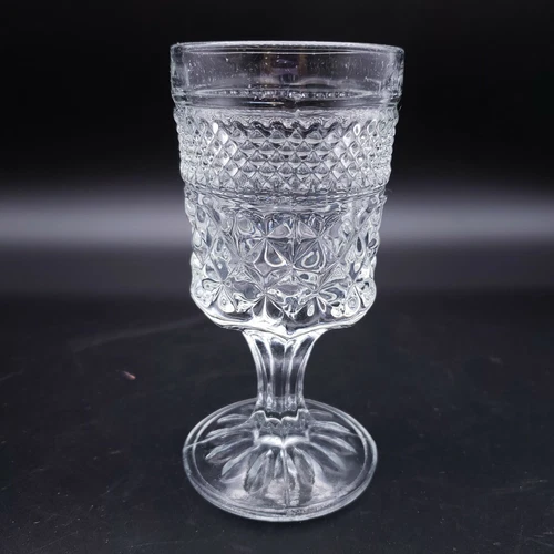 5" Vintage ANCHOR HOCKING Wexford Claret Wine Glass