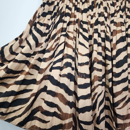 Neu mit Etikett J Crew federweicher Satin-Minirock in Zebrastreifen BK715 Größe 6 $ 148 - Bild 4 von 11