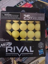 Hasbro Nerf Rival Edge Series 25x High-impact Rounds New In Box 25 Count