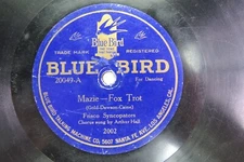 Frisco Syncopators - BLUEBIRD 20049 - Mazie - Rare Label