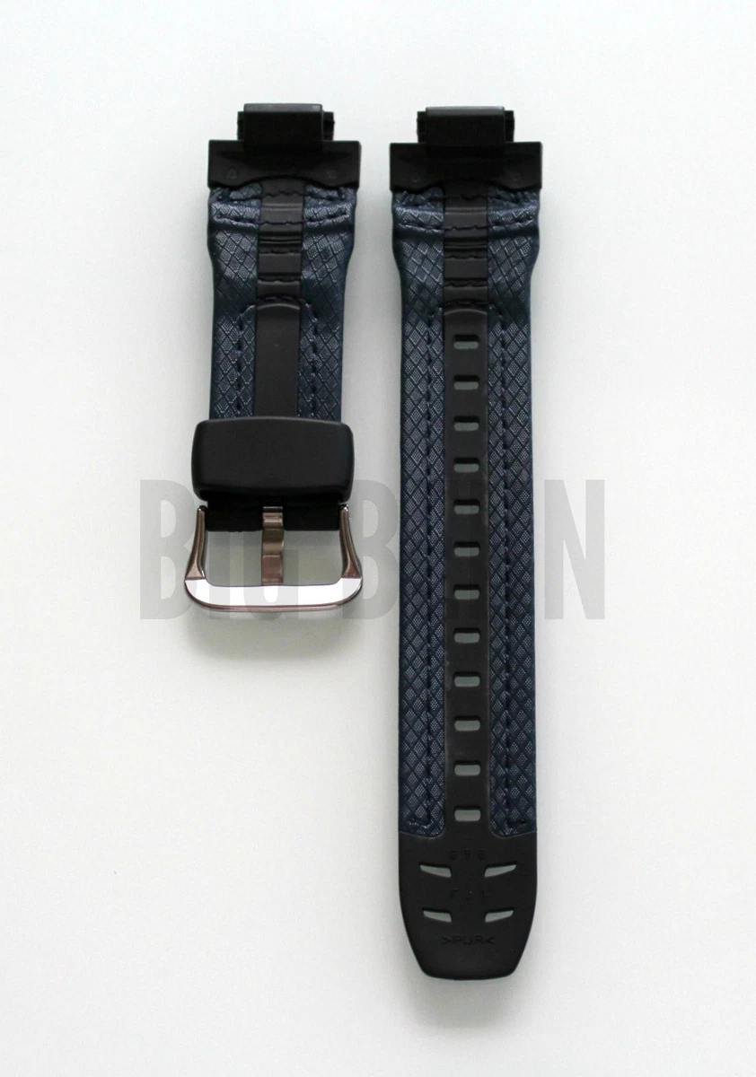New Original Genuine Casio Watch Wrist Blue Band Replacement Strap