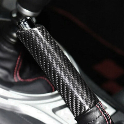 1pcs Pure Carbon Fiber DIY Hand Brake Cover Replace Trim For Toyota 86 2008 2010
