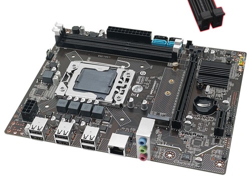 Intel X79 Desktop Motherboard LGA 1356 M.2 NVME DDR3 Support Xeon E5 V1 V2 CPU - Picture 5 of 11
