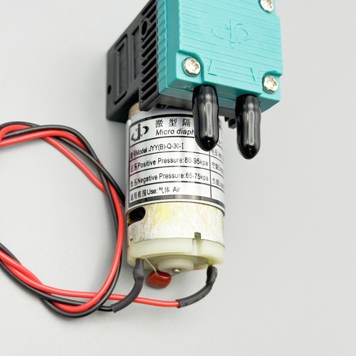 2Pcs Micro Diaphragm Pump-C 80-95 kpa Liquid Air Pump JYY (B)-Q-30-1 24V 7W NEW - Picture 5 of 7