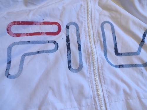 FILA Vintage Sport Zipper Trainingsjacke Trainings Jacke 80er 90er Jahre Gr. M - Bild 2 von 5